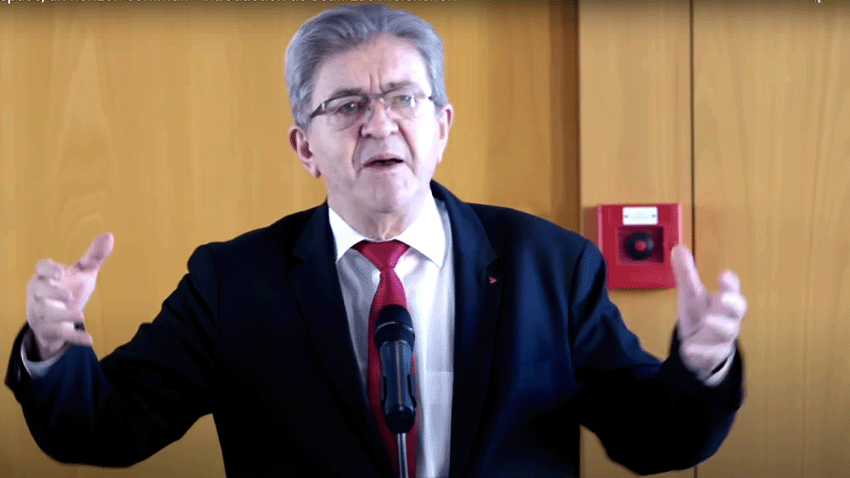 Jean Luc Mélenchon castigates the “digital vassalization” of France
