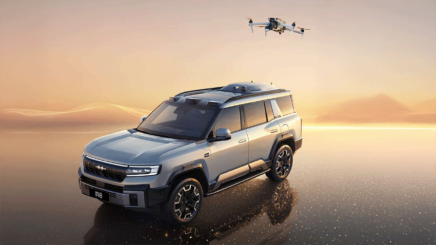 Should we finally copy China? / Recoil of funding for industrial startups / byd and DJI launch an embedded drone in a car.