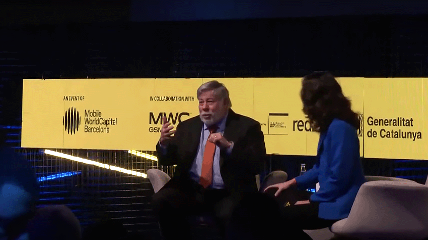 MWC 2025: Steve Wozniak takes a position on AI, Silicon Valley and the future of innovation