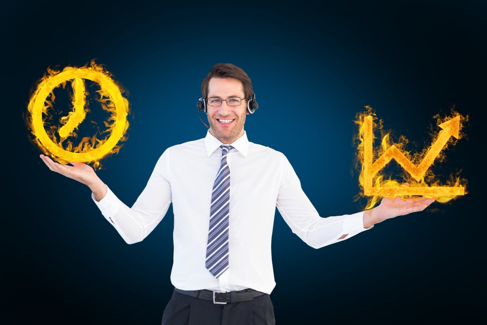 Why the most efficient entrepreneurs work less than others