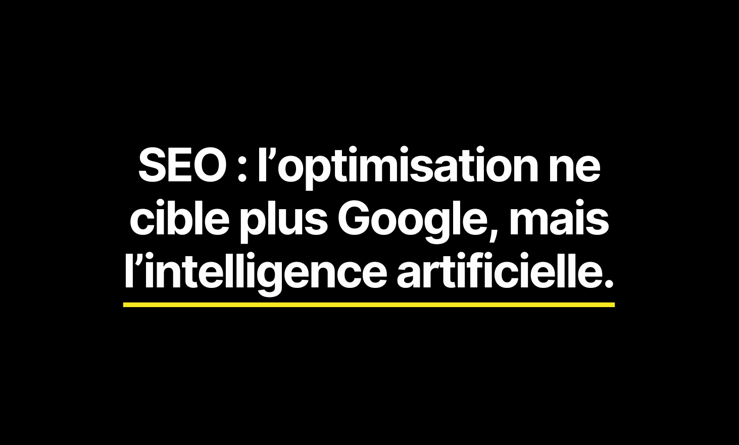 SEO: Optimization no longer targets Google, but artificial intelligence