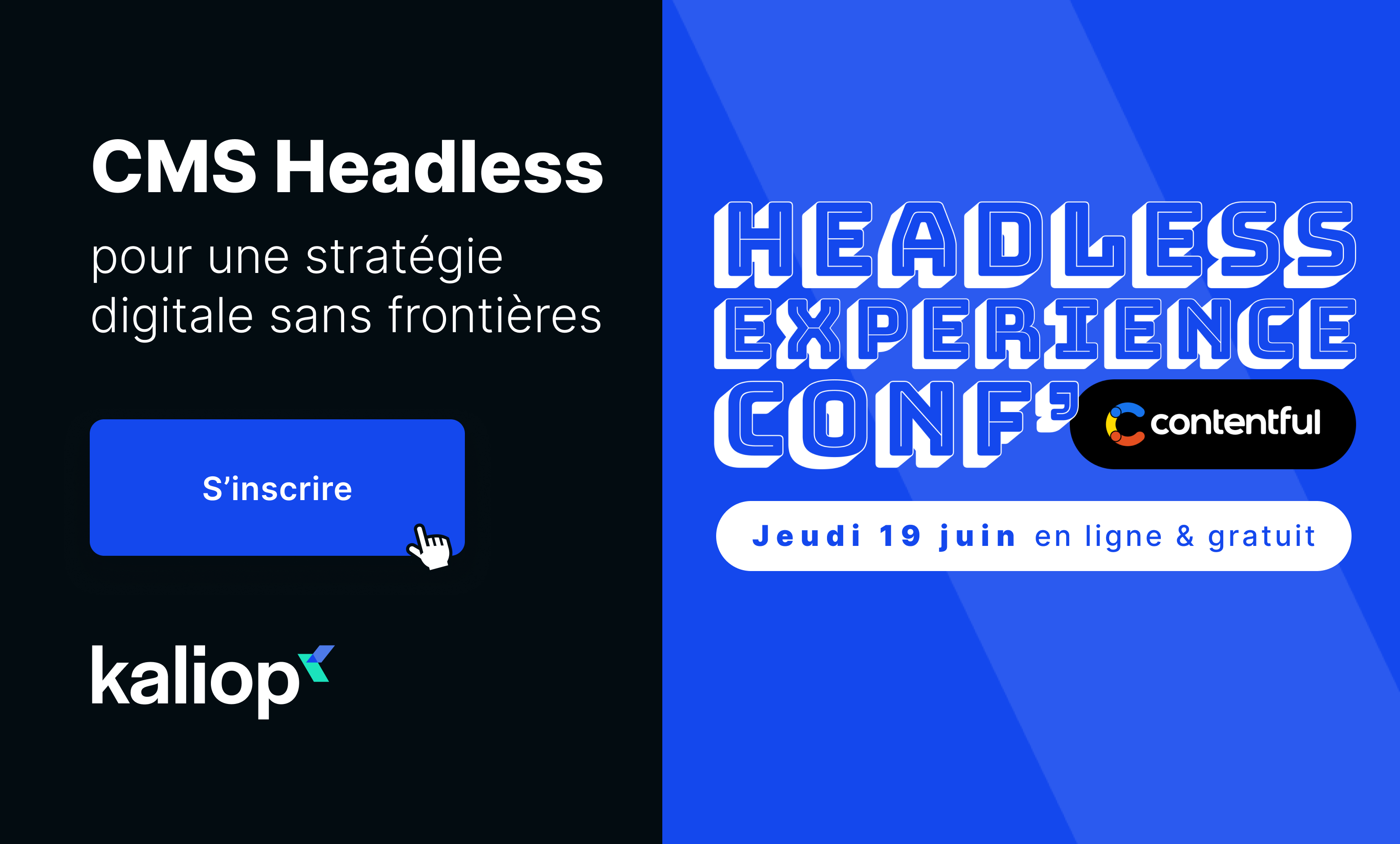 📅 HEADLESS EXPERIENCE EXPERIENCE Conf ': The morning 100 % CMS Headless
