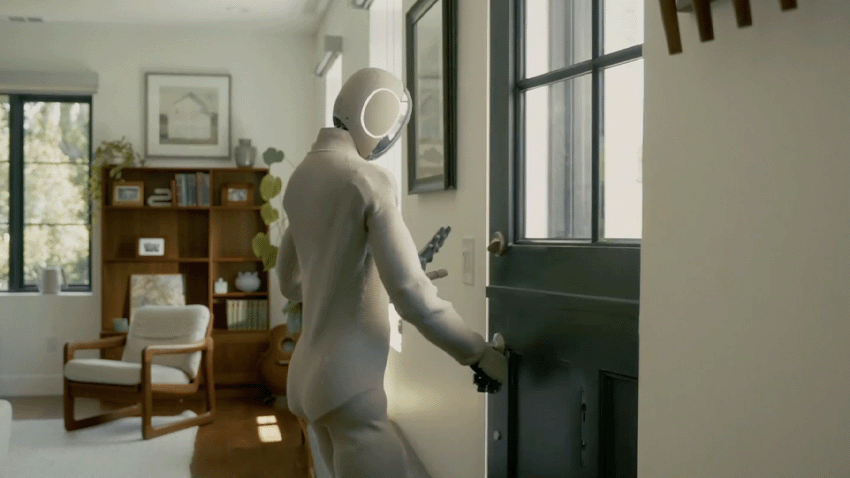 Do you want to welcome Neo Gamma, the domestic robot of the Norwegian startup 1x?