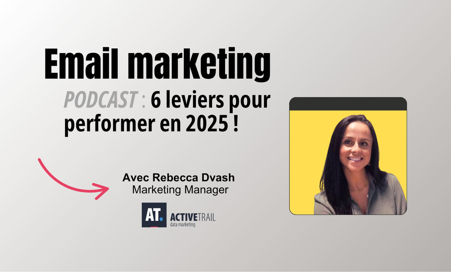 Marketing email: 6 levers to perform in 2025!