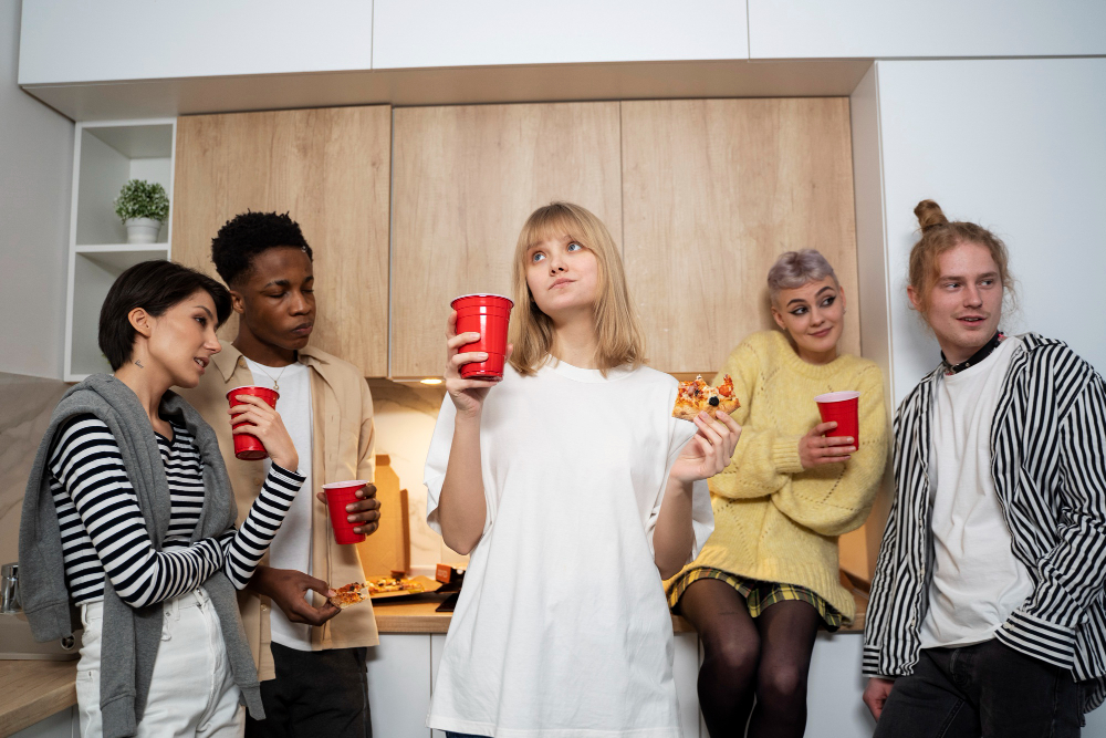 Remove the collective lunch break: measured effects on interpersonal tensions