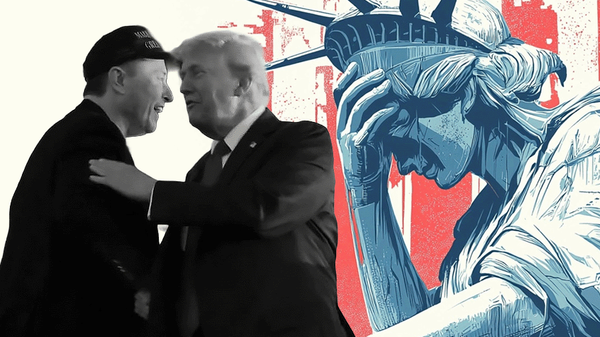 The Trump-Musk Clash, which this politico-media show with high risks reveals