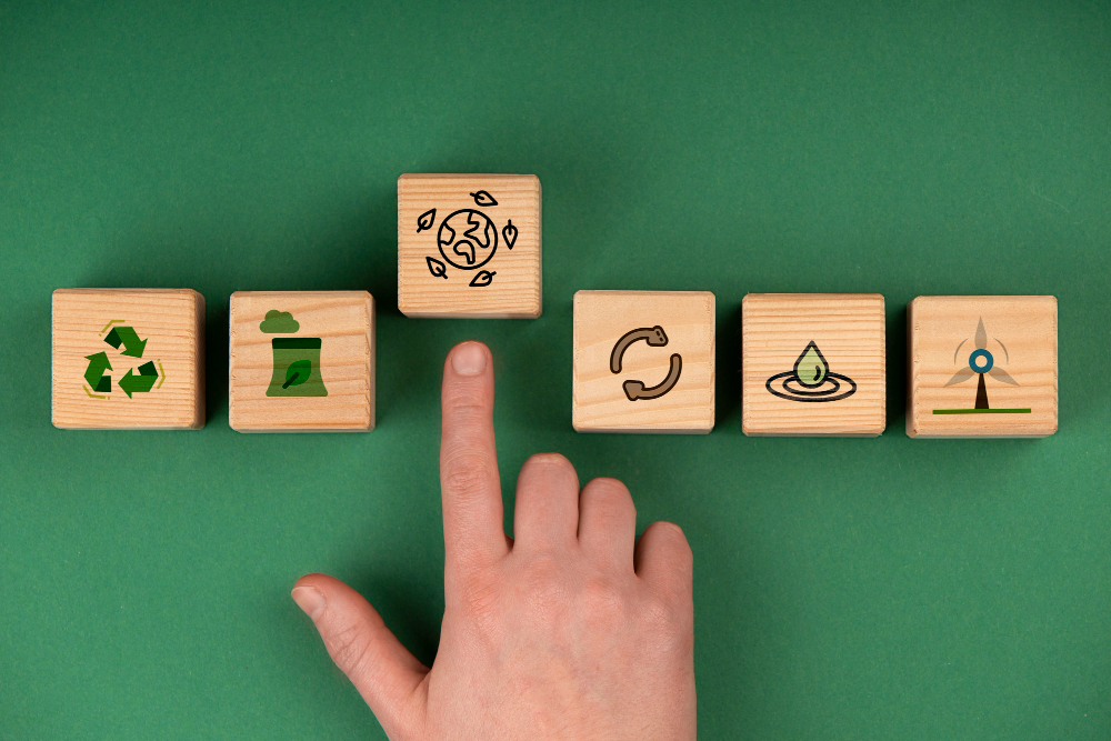 Operate industrial production waste as eco-innovation lever