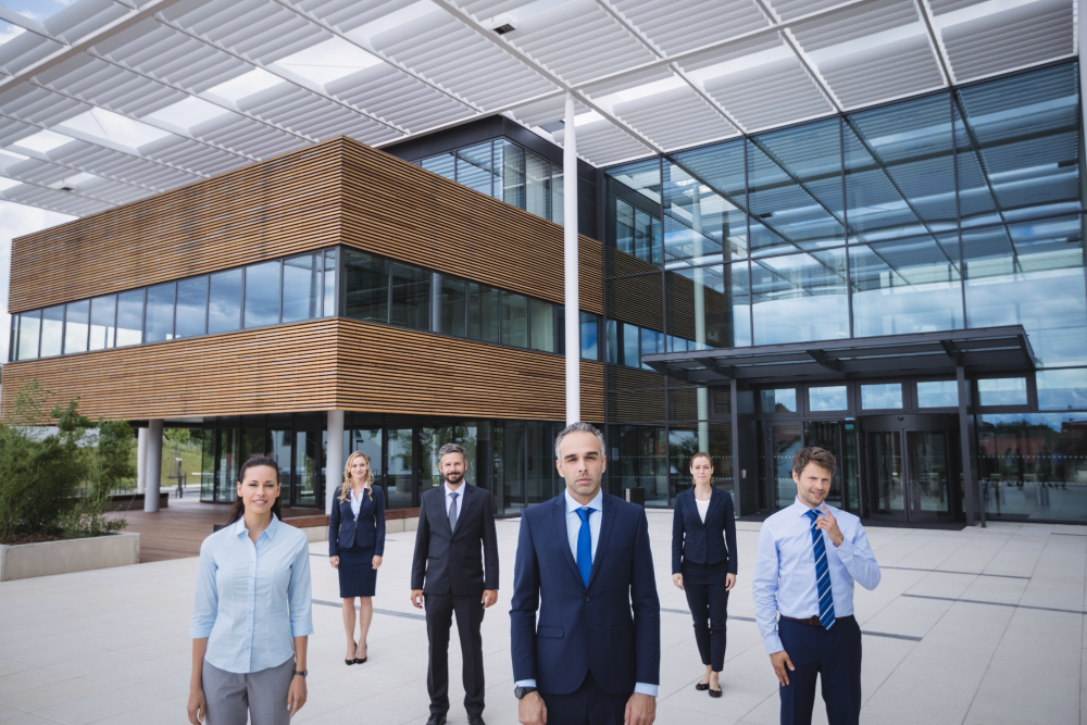 Keep a head office in a declining industrial zone