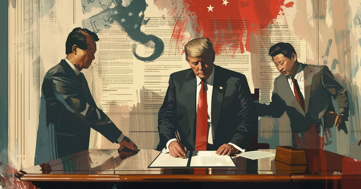 Trump signs an executive order to force Beijing to give in Tiktok Us