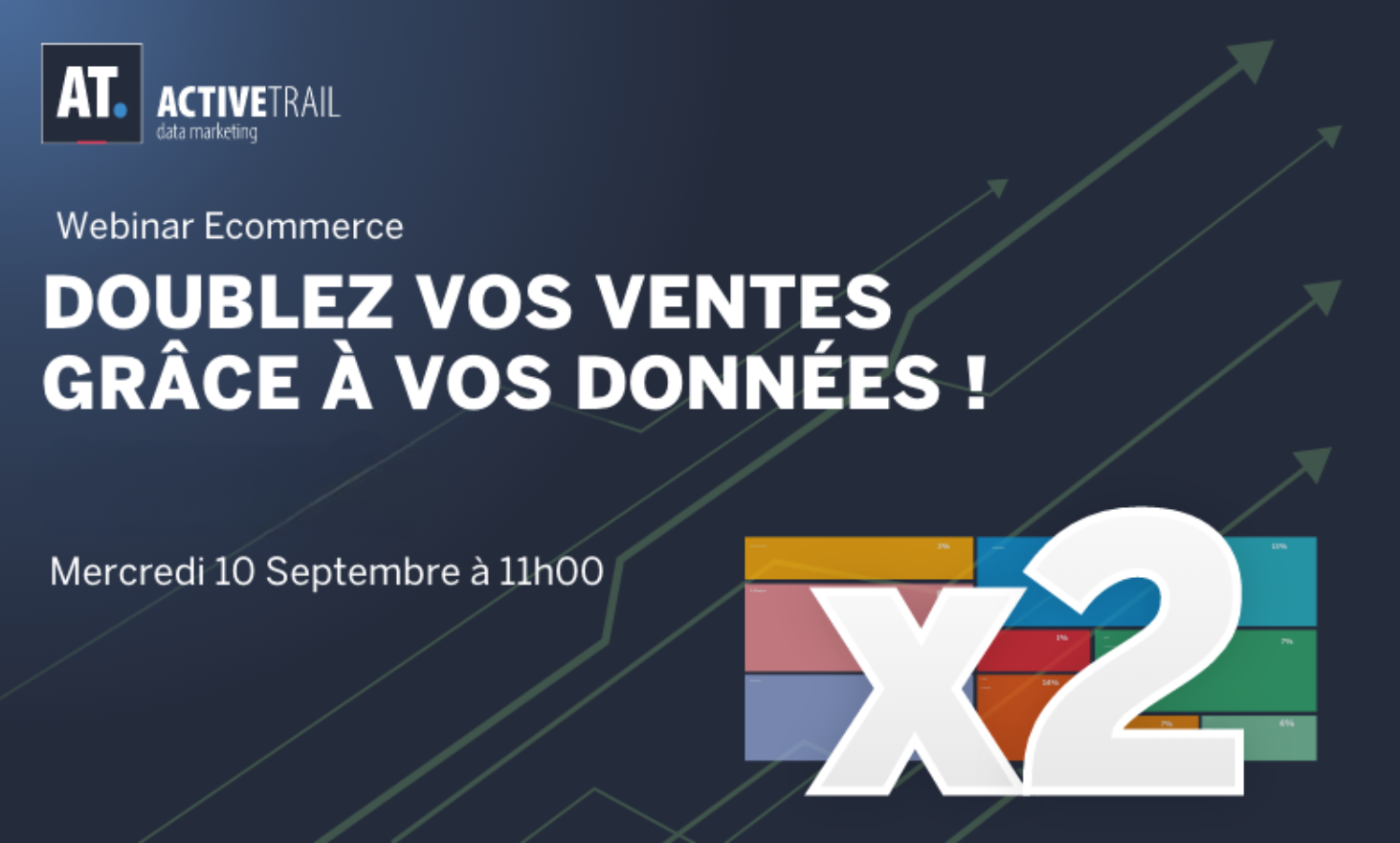 Webinar Ecommerce: Double your sales thanks to your data