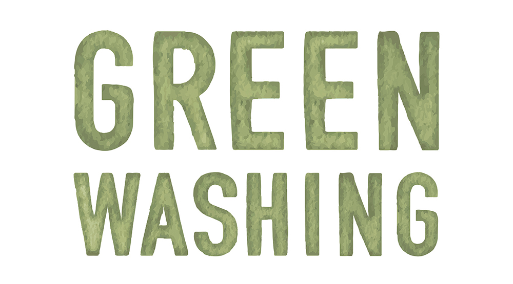 Beware of greenwashing