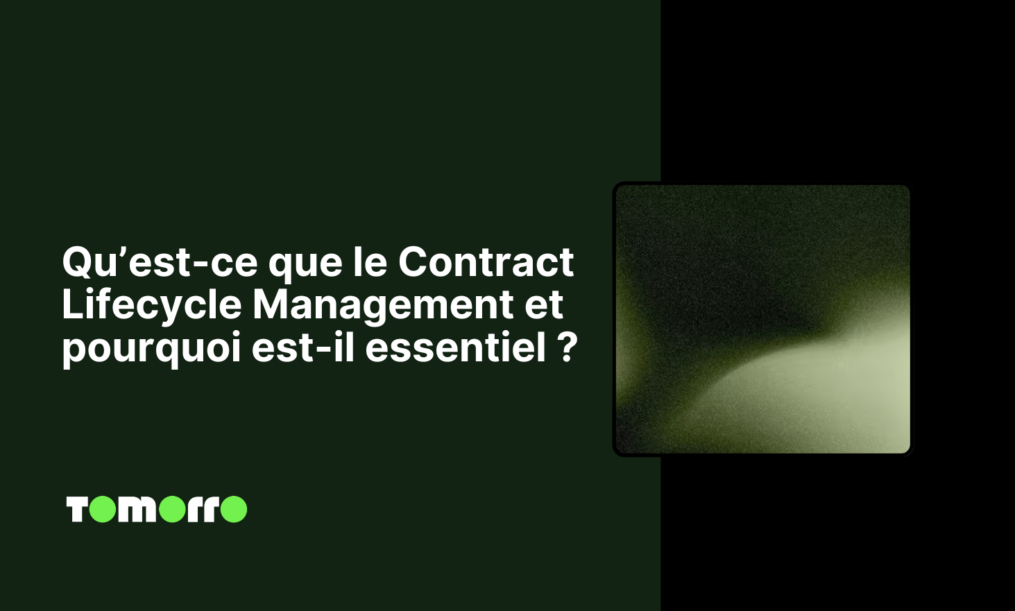 What is the Lifecycle Management contract and why is it essential?