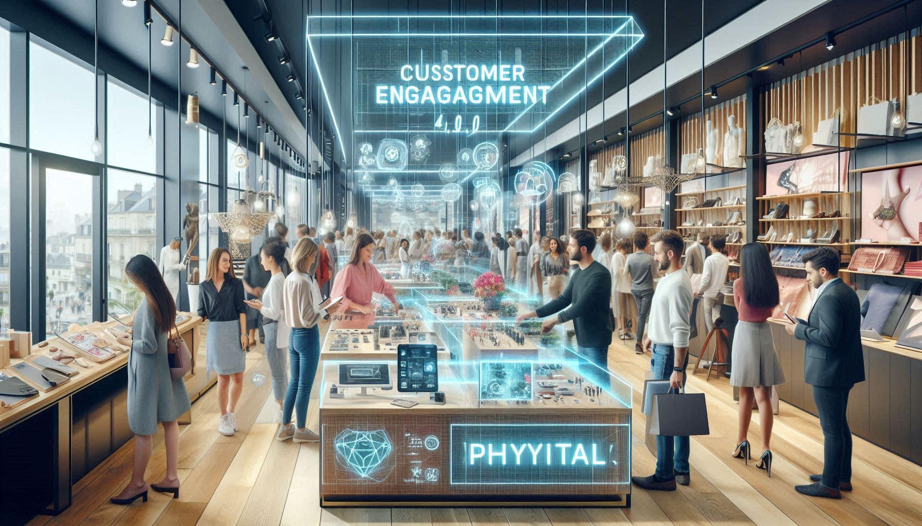 Customer engagement 4.0: French commerce at the peak of the “Phygital” era