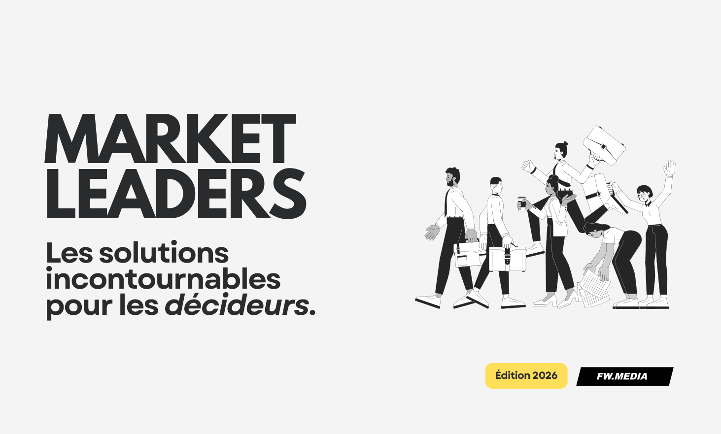 MARKET LEADERS: position your brand among key market players