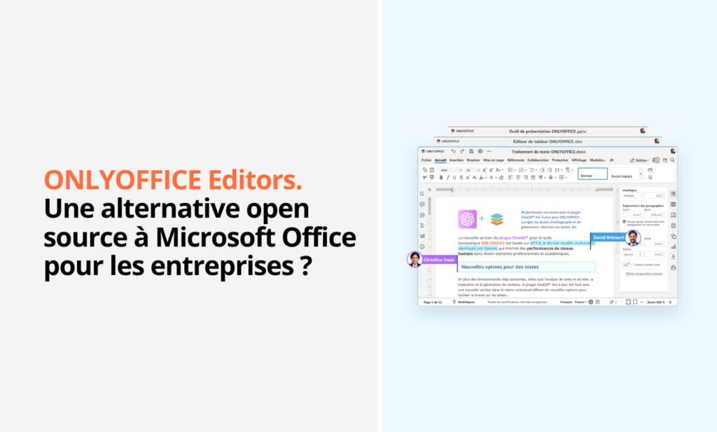 ONLYOFFICE: an open source alternative to Microsoft Office for businesses