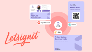With the launch of Slides, Letsignit extends its platform to better manage the brand through employees