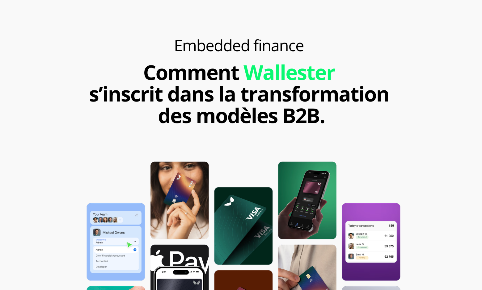 Embedded finance: how Wallester fits into the transformation of B2B models