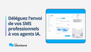 Delegate the sending of your professional SMS to your AI agents