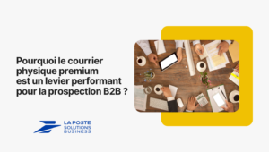 Why is premium physical mail a powerful lever for B2B prospecting?
