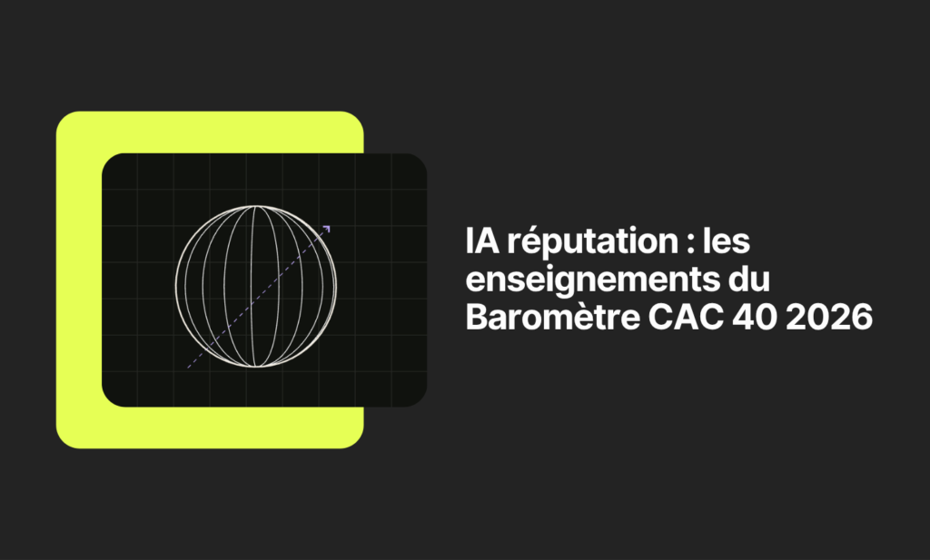 AI reputation: lessons from the CAC 40 2026 Barometer
